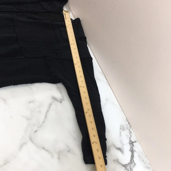 Ralph Lauren Cardigan Womens Medium Large Black Open Front Sweater Blue Label - Picture 11 of 12